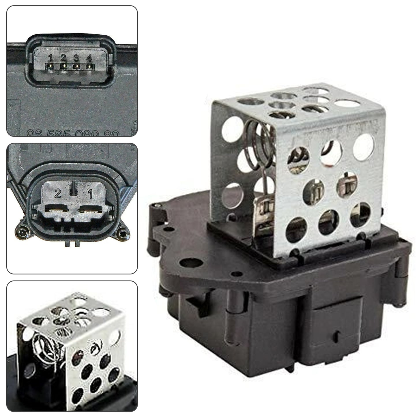 Citroen C4 Picasso Radiator Fan Cooling Resistor Relay 9658508980