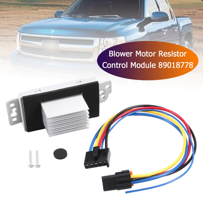 Chevy Silverado 1500 1999-2007 Blower Motor Resistor Control Module 89018778