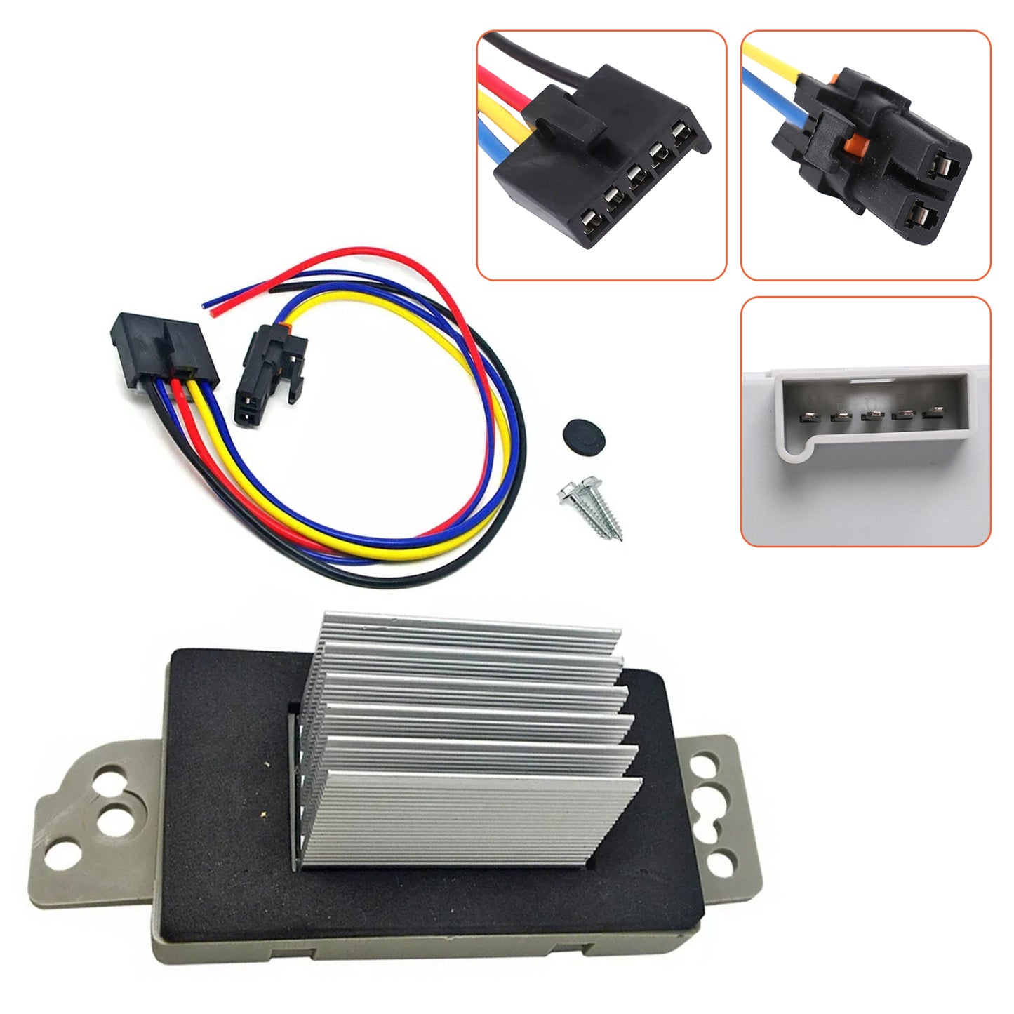 Chevy Silverado 1500 1999-2007 Blower Motor Resistor Control Module 89018778