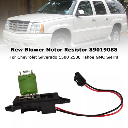 Chevrolet Silverado 1500 2500 Tahoe GMC Sierra New Blower Motor Resistor 89019088