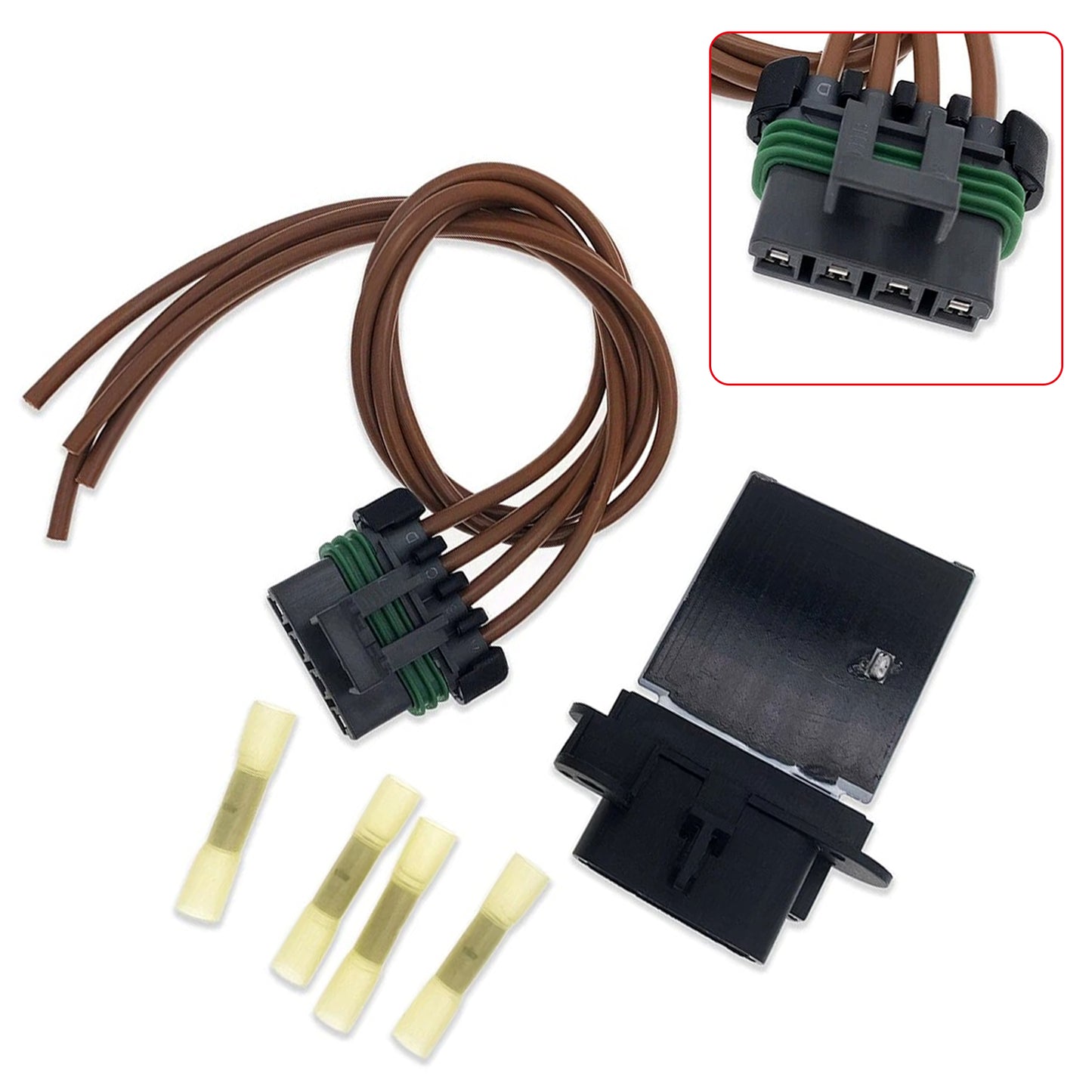 Toyota Tacoma 2005-2018 Blower Motor Resistor Kit Harness w/ 8713804050
