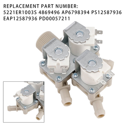 5221ER1003S Washing Machine Cold Water Inlet Valve For LG 4869496 AP6798394