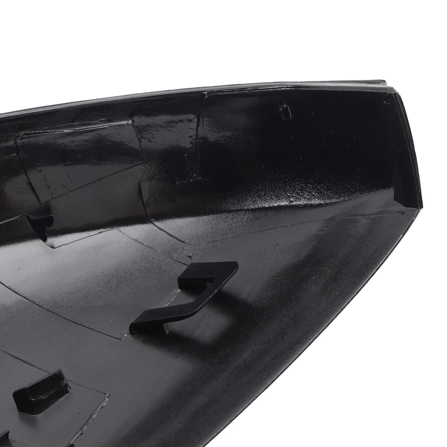 VW Polo MK5 2009-2017 Side Mirror Covers Rearview Housing Black 6R0857538B
