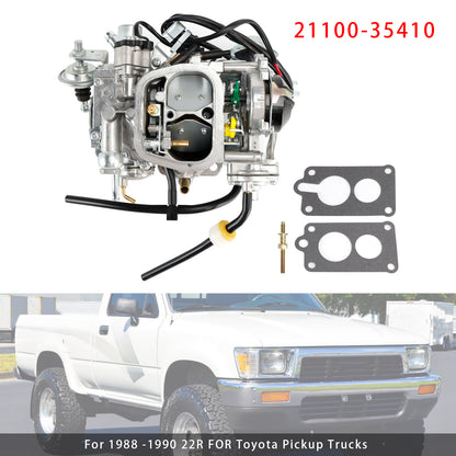 Carburetor 21100-35410 For toyota Truck 1987-1991 22R 2 BBL Square