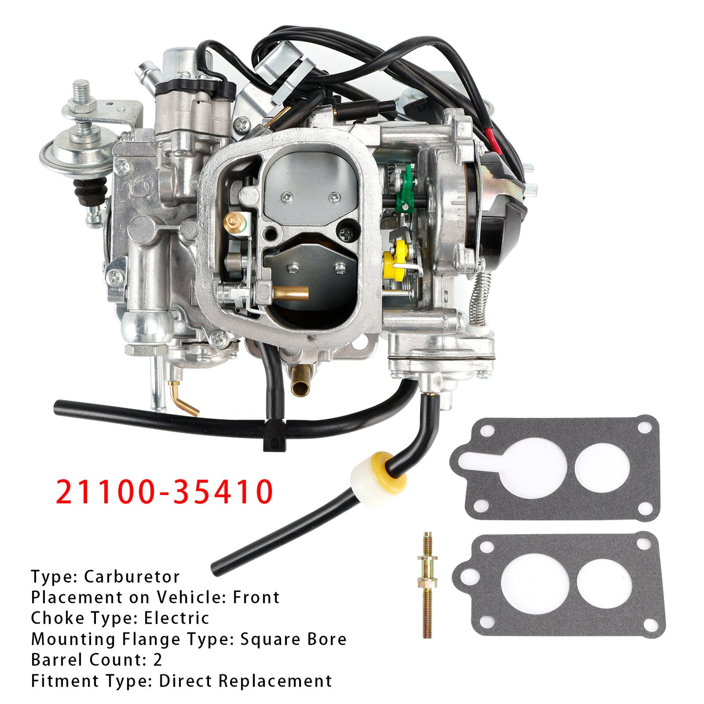 Carburetor 21100-35410 For toyota Truck 1987-1991 22R 2 BBL Square