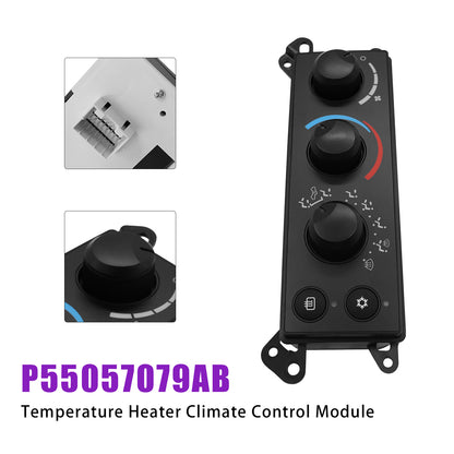 Dodge Ram 2006-2008 Temperature Heater Climate Control Module 55057079AB 55057079AA