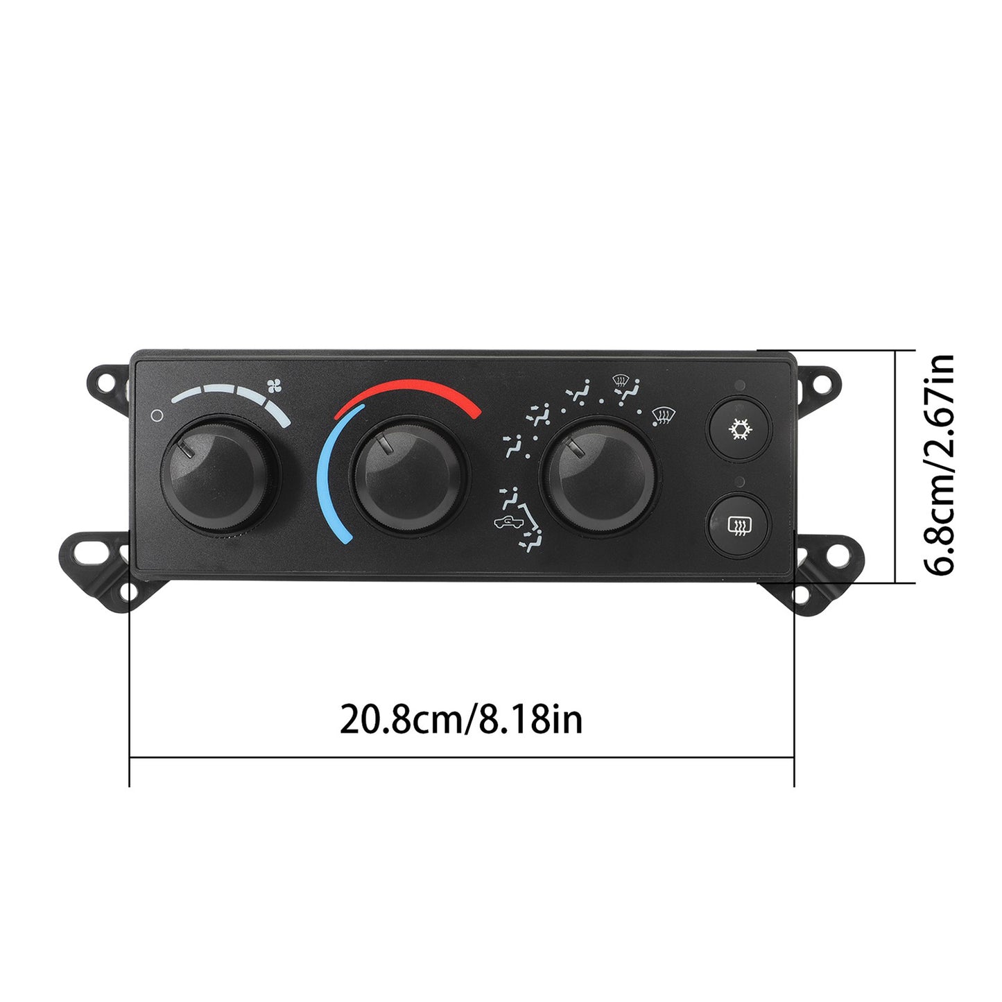 Dodge Ram 2006-2008 Temperature Heater Climate Control Module 55057079AB 55057079AA