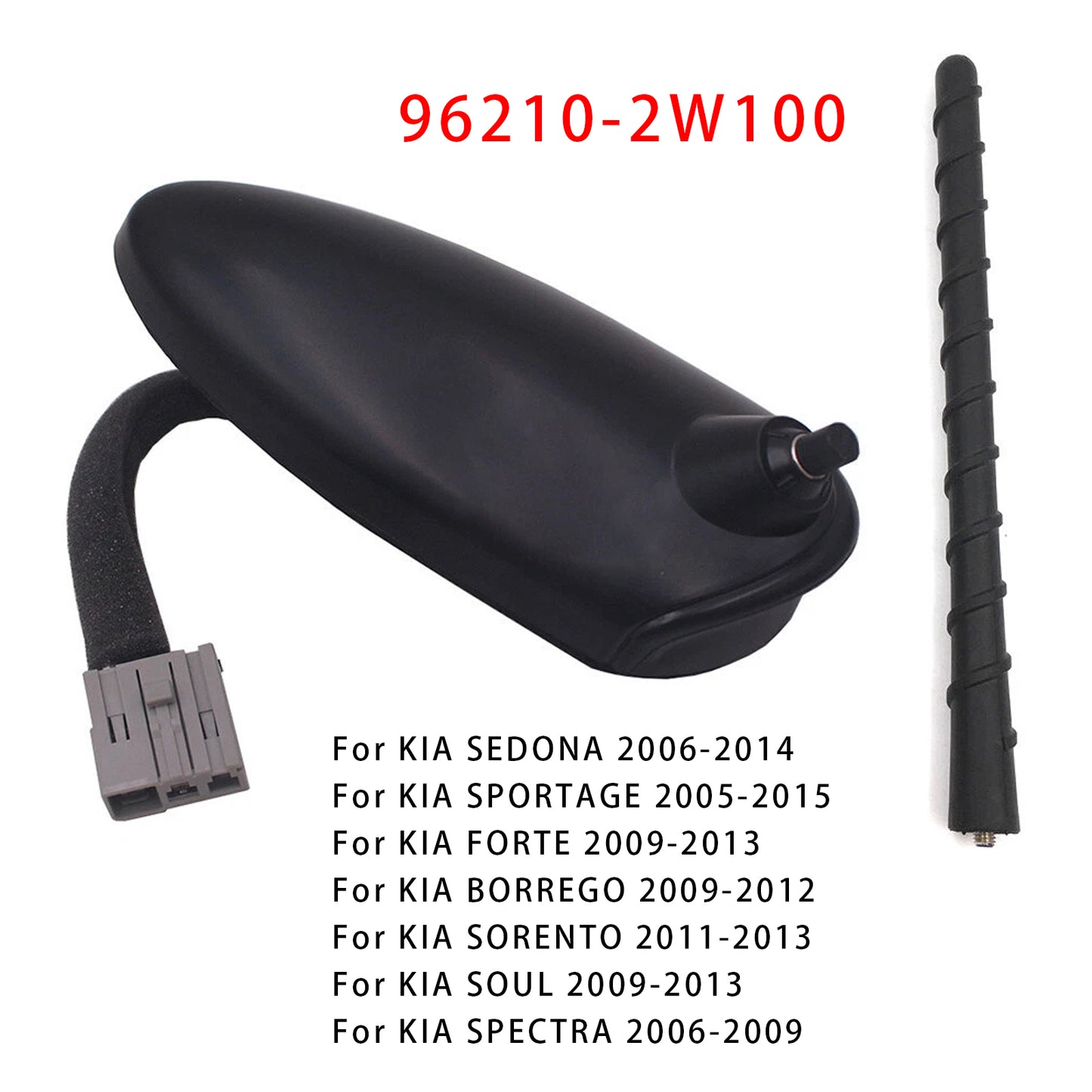 2015-2018 Hyundai Santa Fe 96210-2W100 Roof Antenna and Antenna Base 96210-2W100