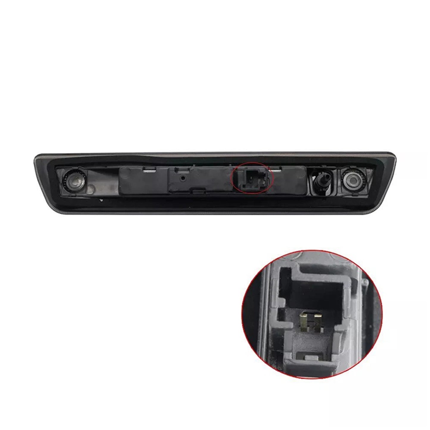 2005-2010 Jeep Grand Cherokee Black LED Third 3rd Brake Light 55157397AD