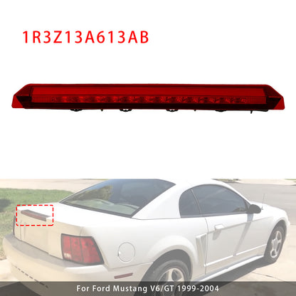 1999-2004 Ford Mustang V6/GT Bright LED Red 3rd Third Brake Light Stop Lamp 1R3Z13A613AB
