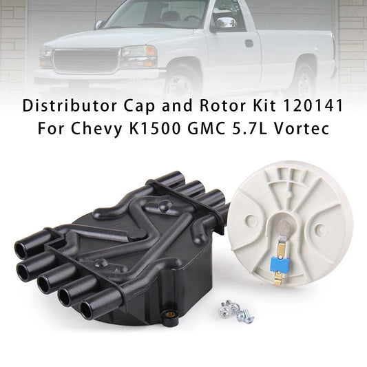 Distributor Cap and Rotor Kit 120141 For Chevy K1500 GMC 5.7L Vortec