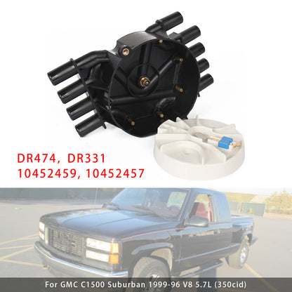 Chevy K1500 GMC 5.7L Vortec Distributor Cap and Rotor Kit 120141 DR474 DR331