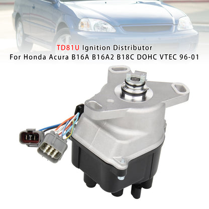 Honda Acura B16A B16A2 B18C DOHC VTEC 96-01 TD81U Ignition Distributor