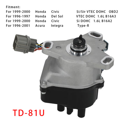 Honda Acura B16A B16A2 B18C DOHC VTEC 96-01 TD81U Ignition Distributor