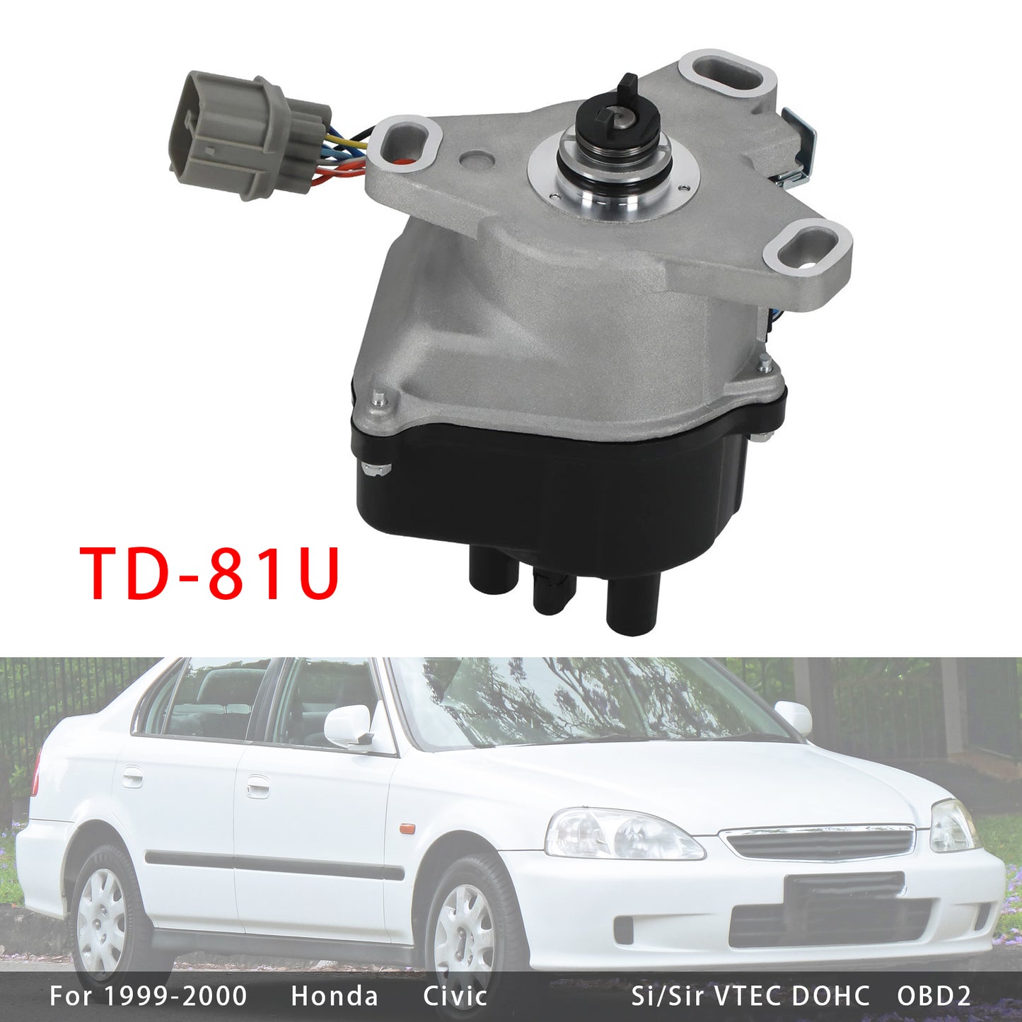 Honda Acura B16A B16A2 B18C DOHC VTEC 96-01 TD81U Ignition Distributor