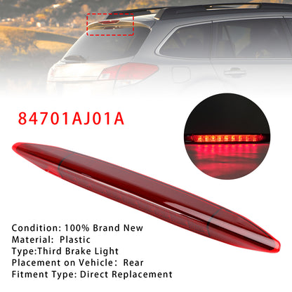84701AJ01A Red Lens High Mount Third Brake Light Lamp For Subaru Outback 2010-2014