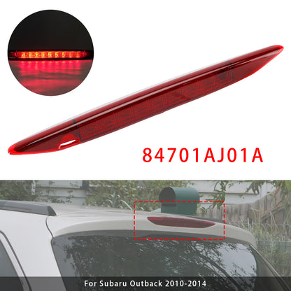 84701AJ01A Red Lens High Mount Third Brake Light Lamp For Subaru Outback 2010-2014