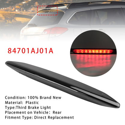 84701AJ01A Black Lens High Mount Third Brake Light Lamp For Subaru Outback 2010-2014