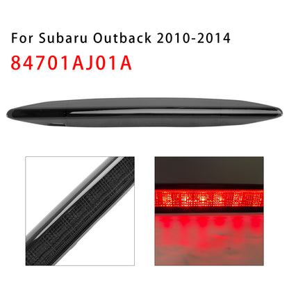 84701AJ01A Black Lens High Mount Third Brake Light Lamp For Subaru Outback 2010-2014