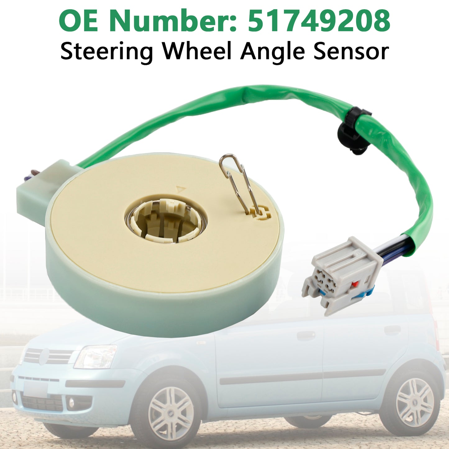 Fiat Panda 169 / Lancia Ypsilon Steering Wheel Angle Sensor 51749208 51755756 51807810