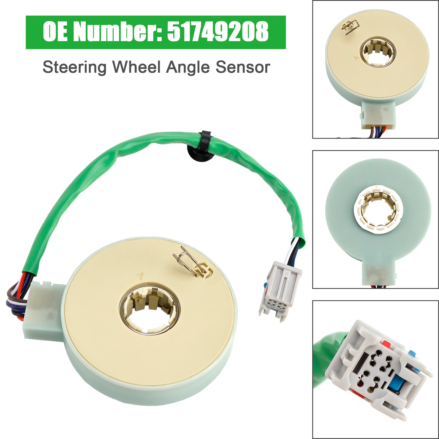 Fiat Panda 169 / Lancia Ypsilon Steering Wheel Angle Sensor 51749208 51755756 51807810