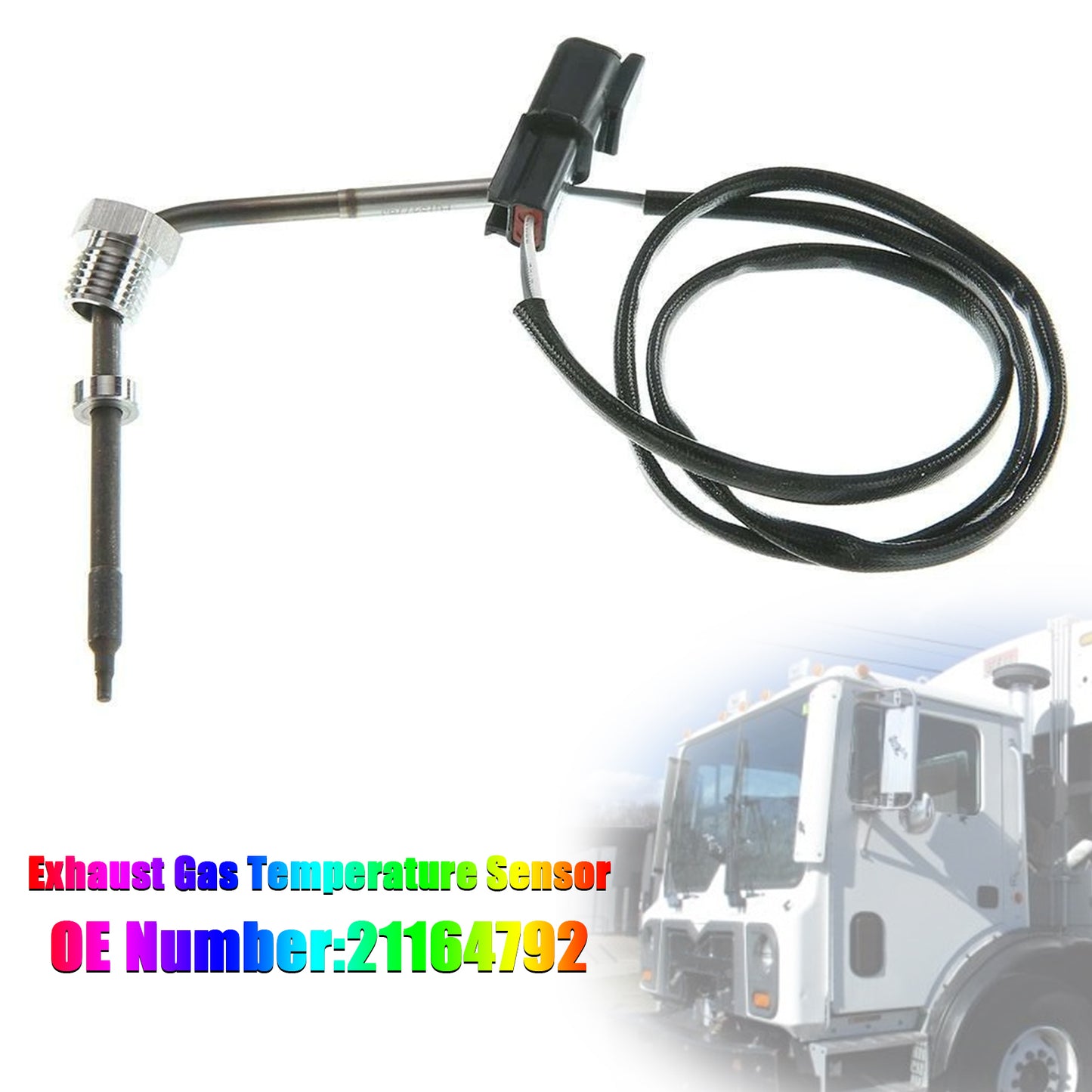 2008-2012 Mack MRU 10.8L 904-7783 21164792 Exhaust Gas Temperature Sensor