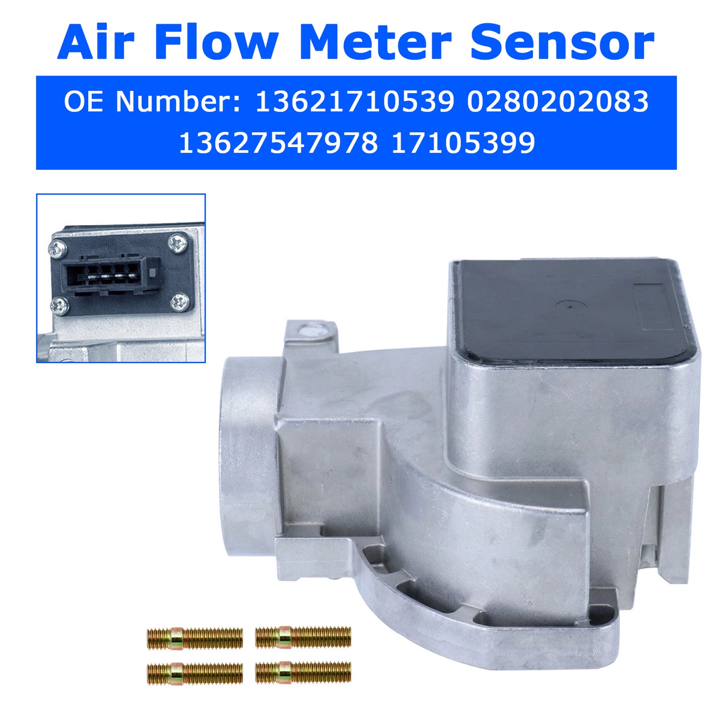 BMW E30 E28 E34 320i 520i 325e 525e Air Flow Meter Sensor 0280202083 17105399