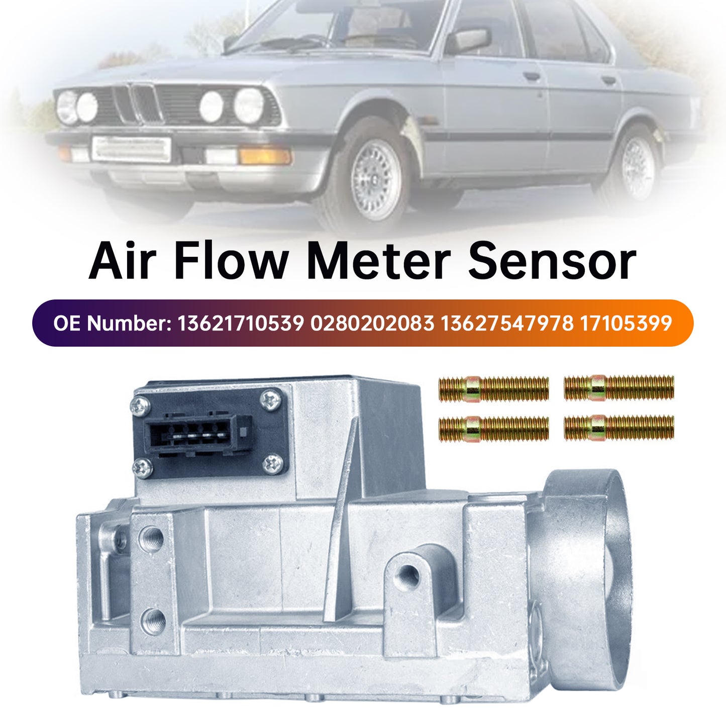 BMW E30 E28 E34 320i 520i 325e 525e Air Flow Meter Sensor 0280202083 17105399