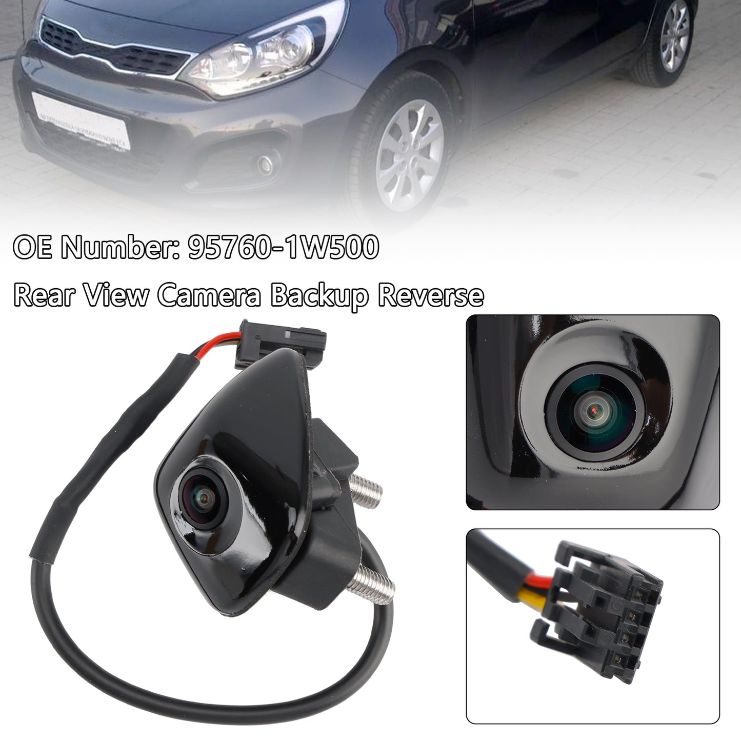 Kia Rio III UB 2011-2017 Rear View Camera Backup Reverse 95760-1W500 95760-1W550
