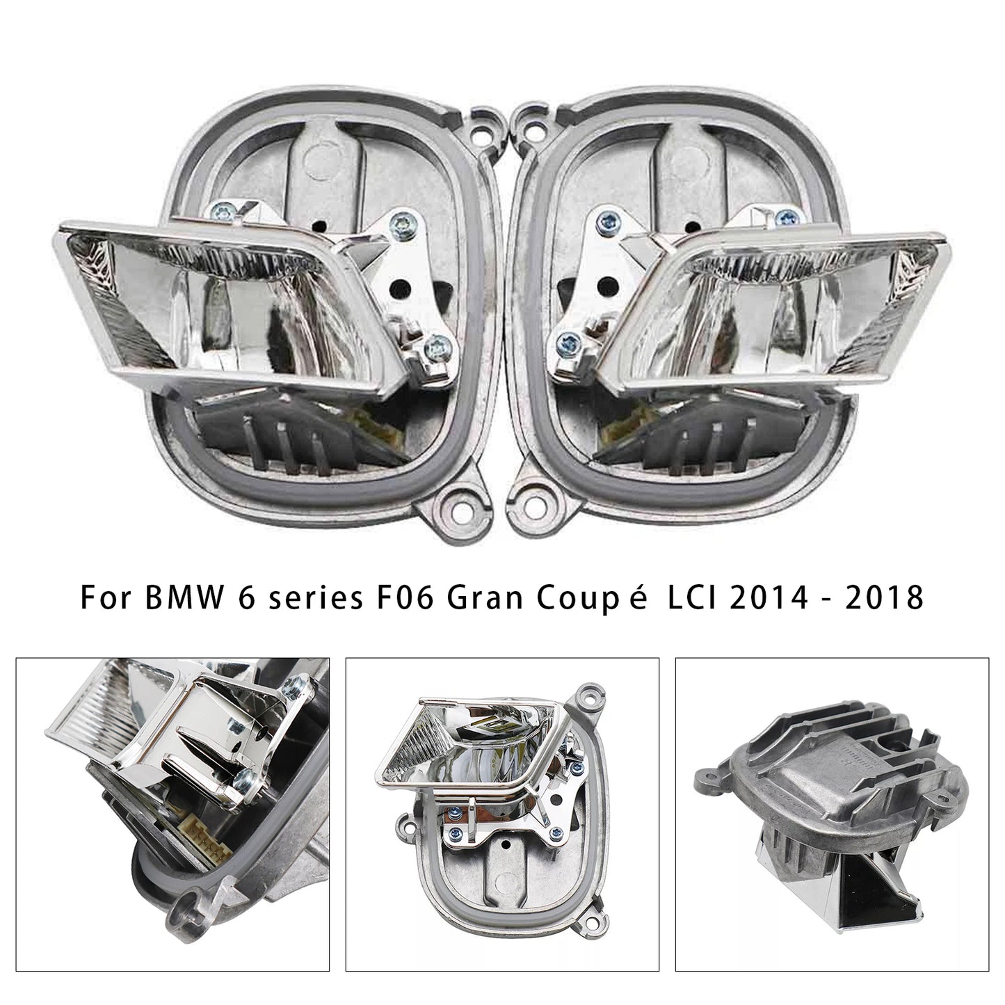 BMW 6 Series F12 F13 F06 LCI 2014-2018 Left+Right LED Cornering Light Module 63117394903 1305715381