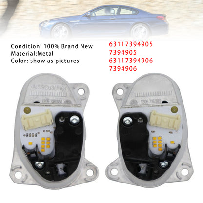 BMW F06 F12 F13 63117394905 63117394906 Left+Right LED Turn Signal Light Control Module