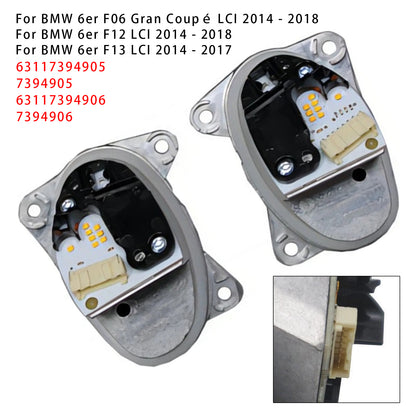 BMW F06 F12 F13 63117394905 63117394906 Left+Right LED Turn Signal Light Control Module