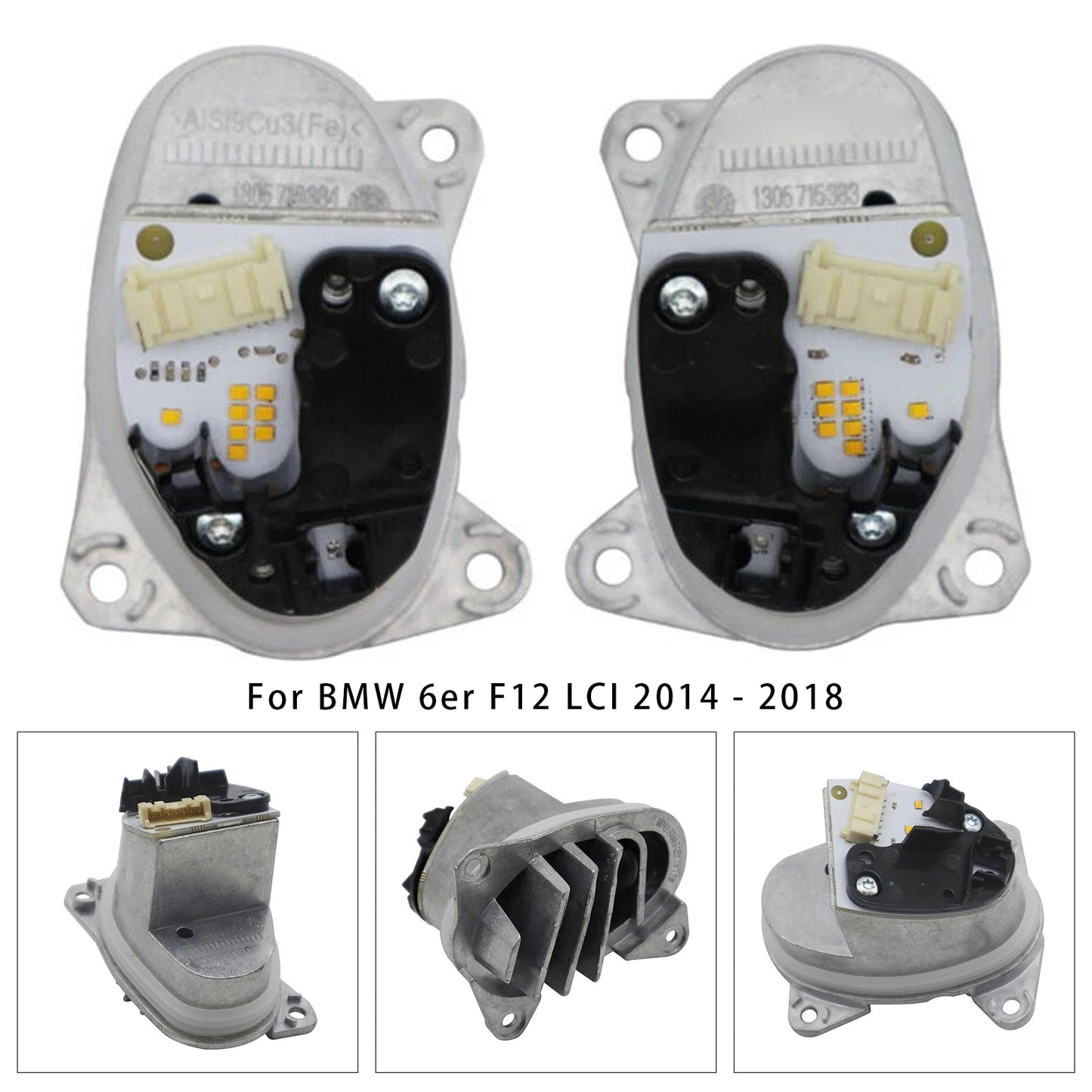 BMW F06 F12 F13 63117394905 63117394906 Left+Right LED Turn Signal Light Control Module