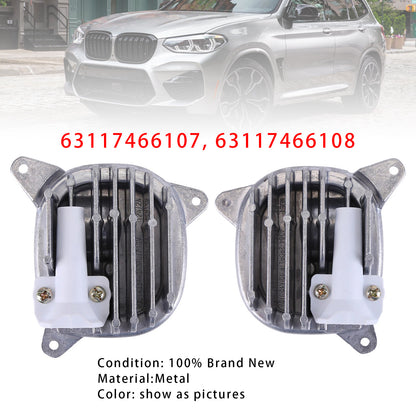 2018-2021 BMW G01 X3 G02 X4 3117466107 63117466108 Left+Right DRL LED MODULE White