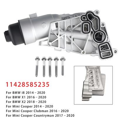 Mini Cooper BMW i8 2014-2020 Oil Cooler Filter Housing 11428585235 11428511391