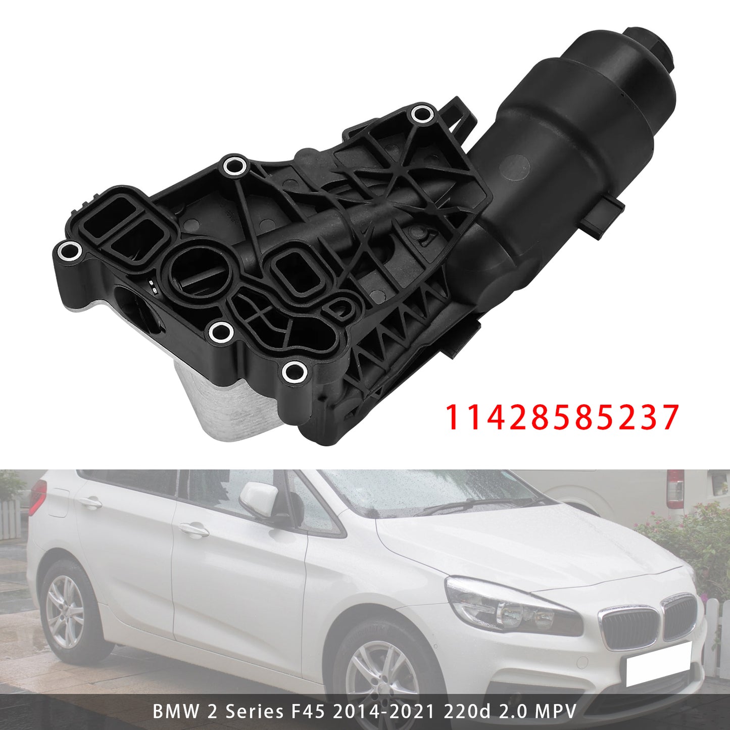 BMW 2 Series F45 X1 X2 Mini Mini Countryman 1.5 2.0 11428585237 Oil Filter Housing 8585237 11428513948