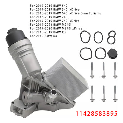 BMW B58 340i 440i 540i 740i xDrive 3.0L 11428583895 Oil Cooler Filter Housing