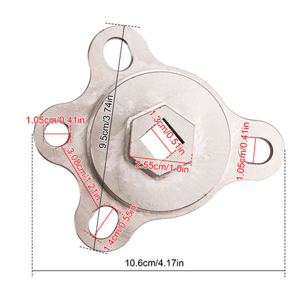 Chevy Ford V8 engines Crankshaft Turning Tool Engine Rotation Adapter Tool
