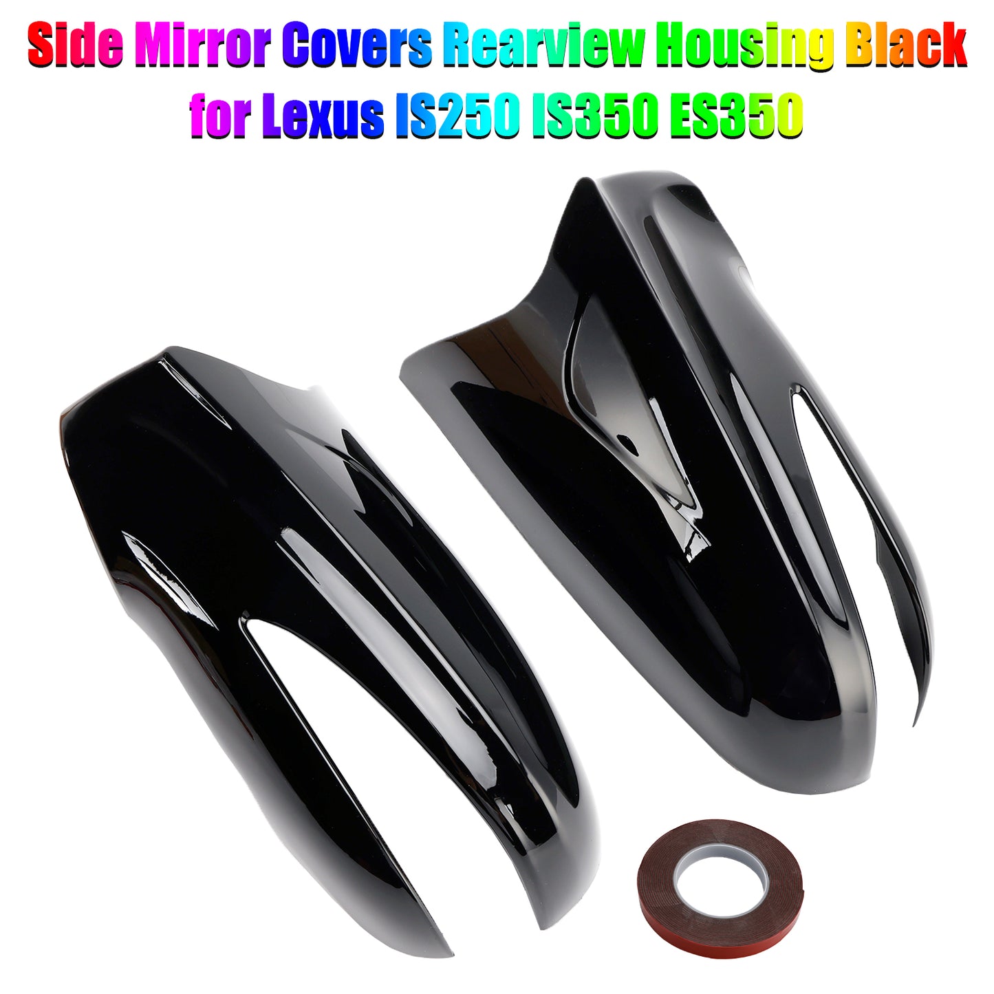 Lexus ES350 2009-2012 LHD Side Mirror Covers Rearview Housing Black 8794A53411A0 8794A53411B1