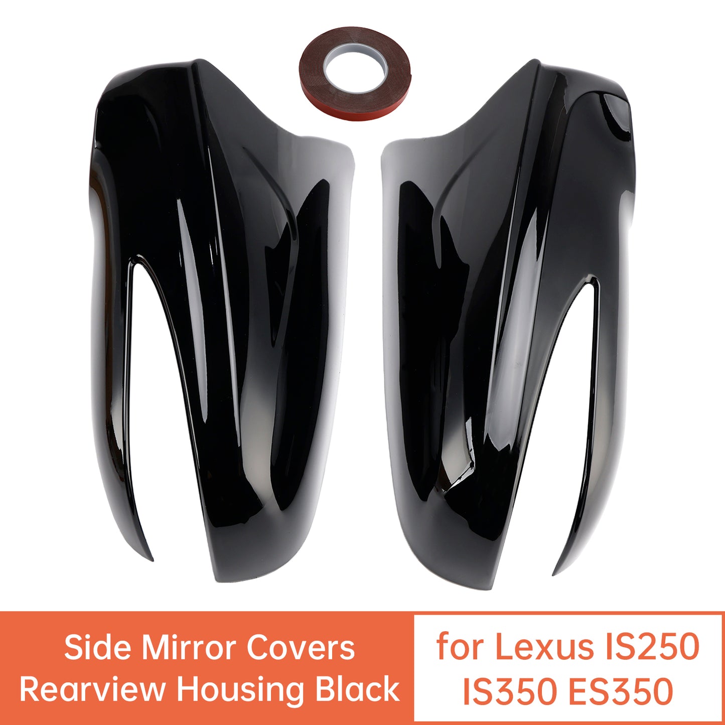 Lexus ES350 2009-2012 LHD Side Mirror Covers Rearview Housing Black 8794A53411A0 8794A53411B1