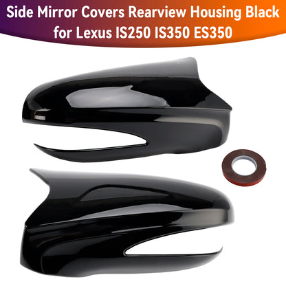Lexus ES350 2009-2012 LHD Side Mirror Covers Rearview Housing Black 8794A53411A0 8794A53411B1