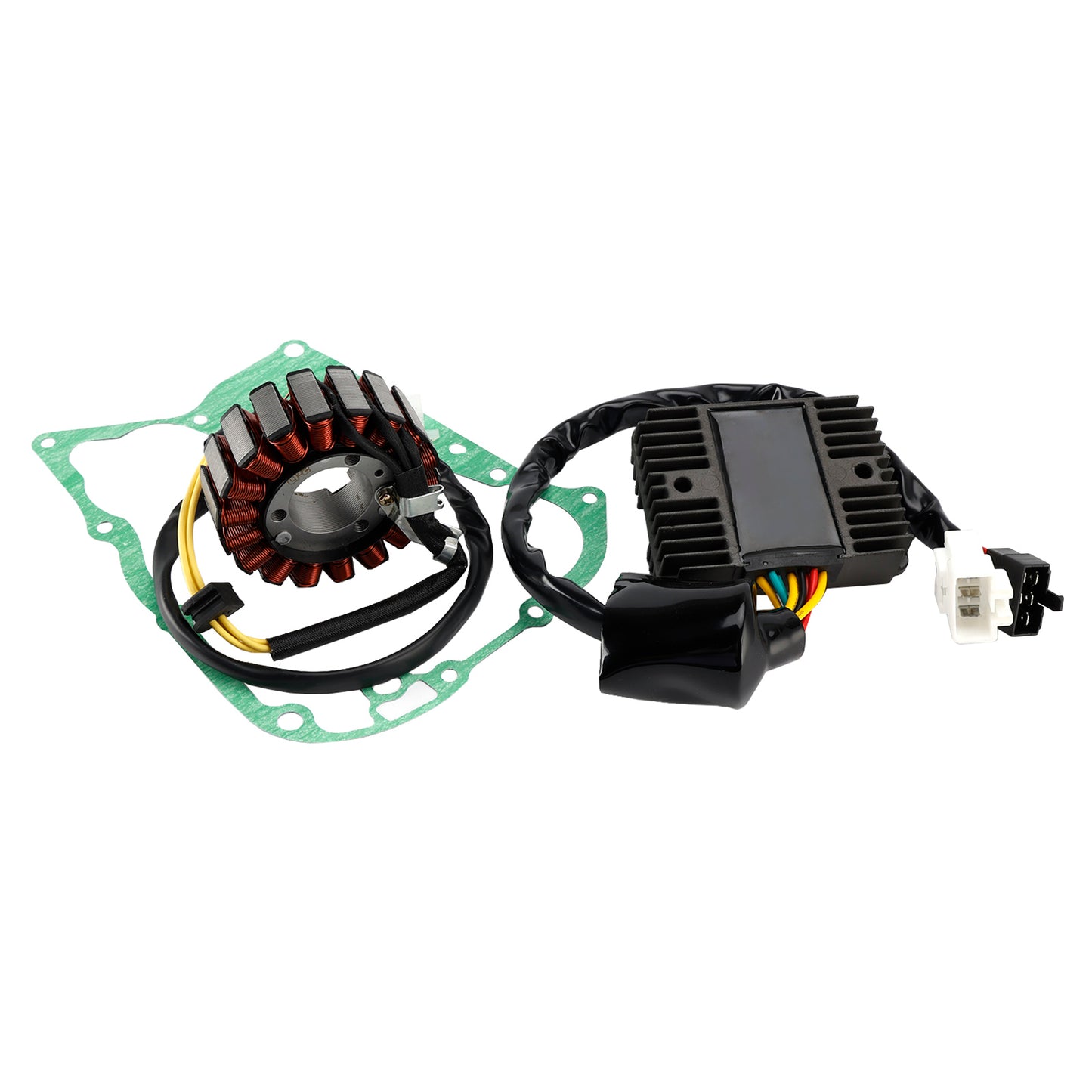 Honda NSS 250 250S Reflex 2004-2007 Magneto Coil Stator 31120-KSZ-771+ Voltage Regulator 31600-KSZ-770+Gasket