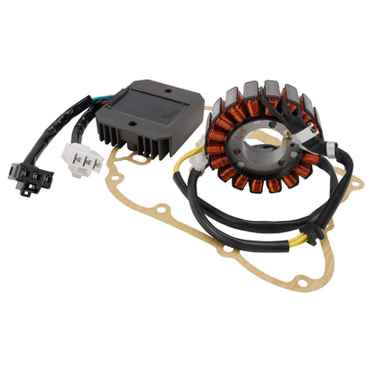 Honda SH125 SH150 2005-2012 Magneto Coil Stator 31120-KTF-640+ Voltage Regulator 31600-KTF-641+Gasket
