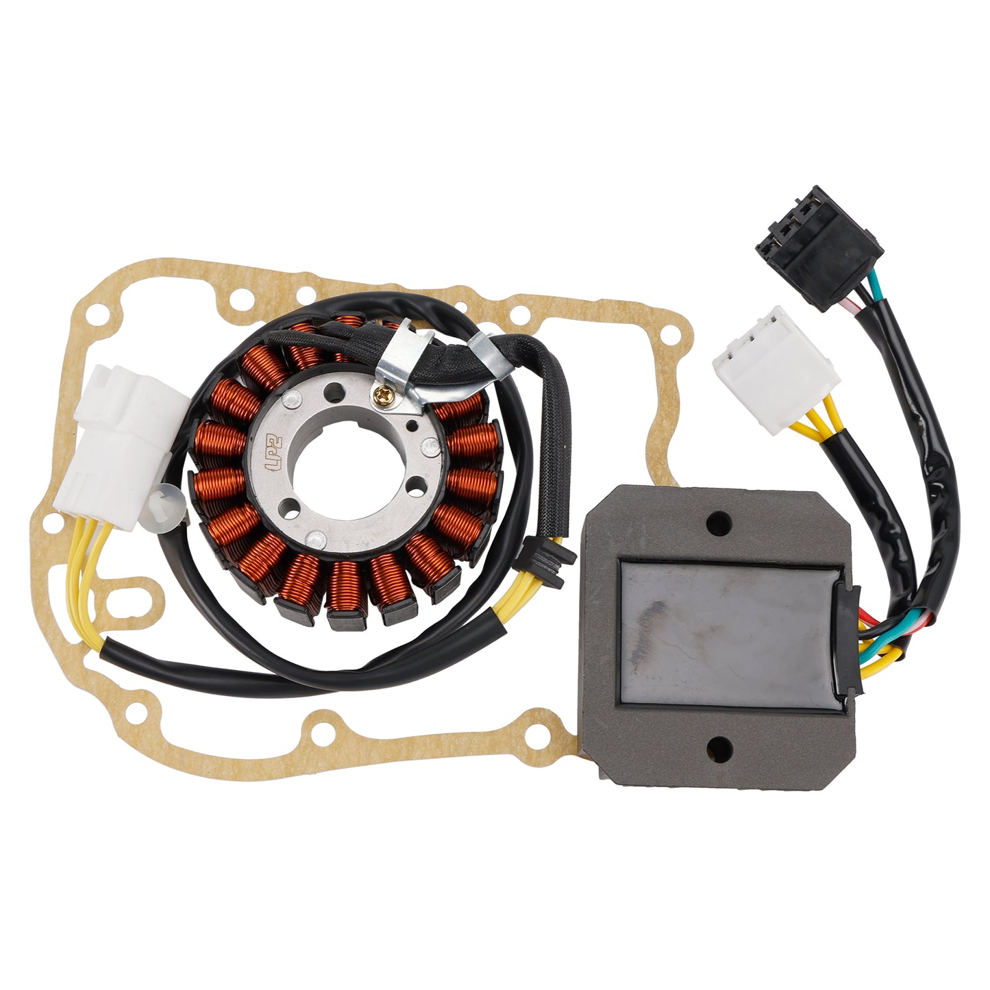 Honda SH125 SH150 2005-2012 Magneto Coil Stator 31120-KTF-640+ Voltage Regulator 31600-KTF-641+Gasket