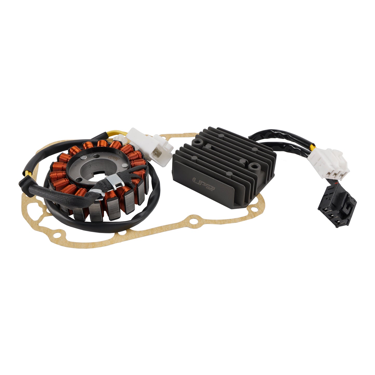 Honda SH125 SH150 2005-2012 Magneto Coil Stator 31120-KTF-640+ Voltage Regulator 31600-KTF-641+Gasket