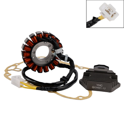 Honda SH 125 150 2001-2004 Magneto Coil Stator 31120-KGF-912+ Voltage Regulator 31600-KFG-860+ Gasket