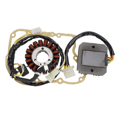 Honda FES 125 150 Pantheon 2003-2005 Magneto Coil Stator 31120-KRJ-901+ Voltage Regulator 31600-KRJ-900+ Gasket