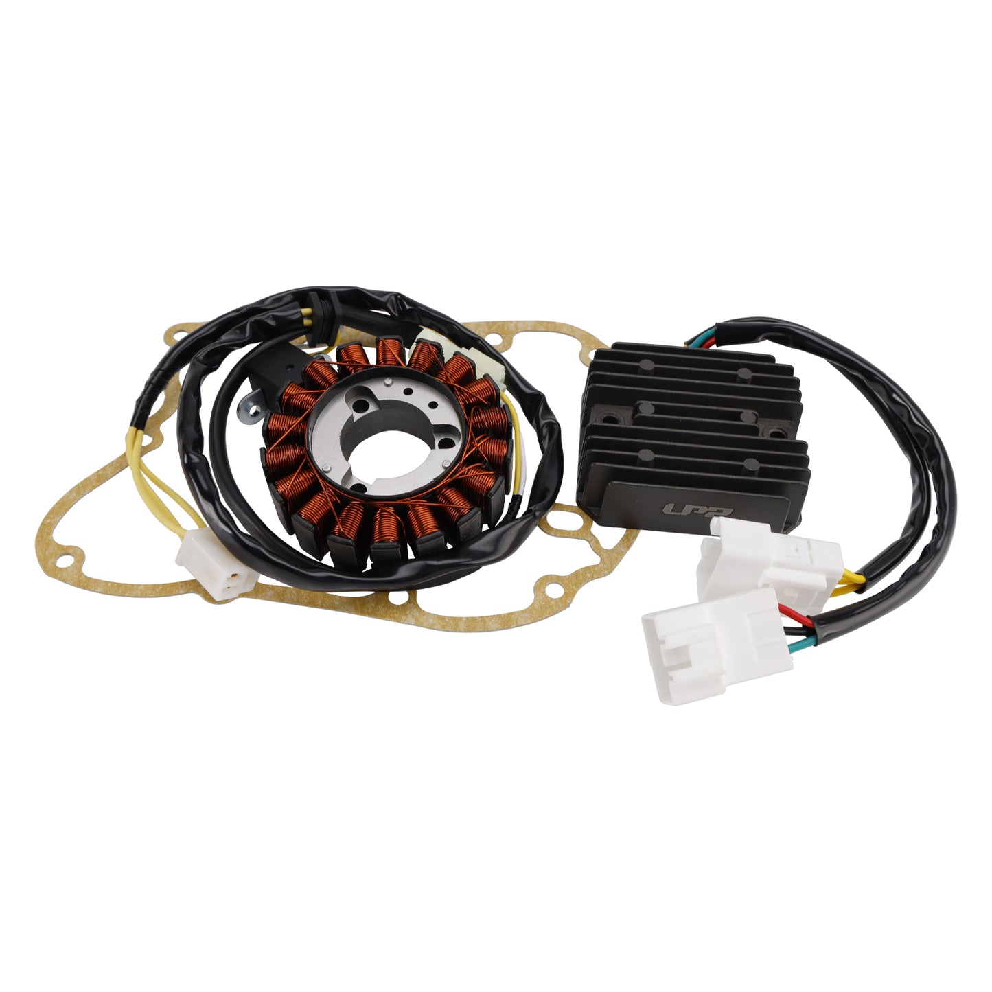 Honda FES 125 150 S-Wing 2007 Magneto Coil Stator 31120-KRJ-901+ Voltage Regulator 31600-KRJ-791+ Gasket