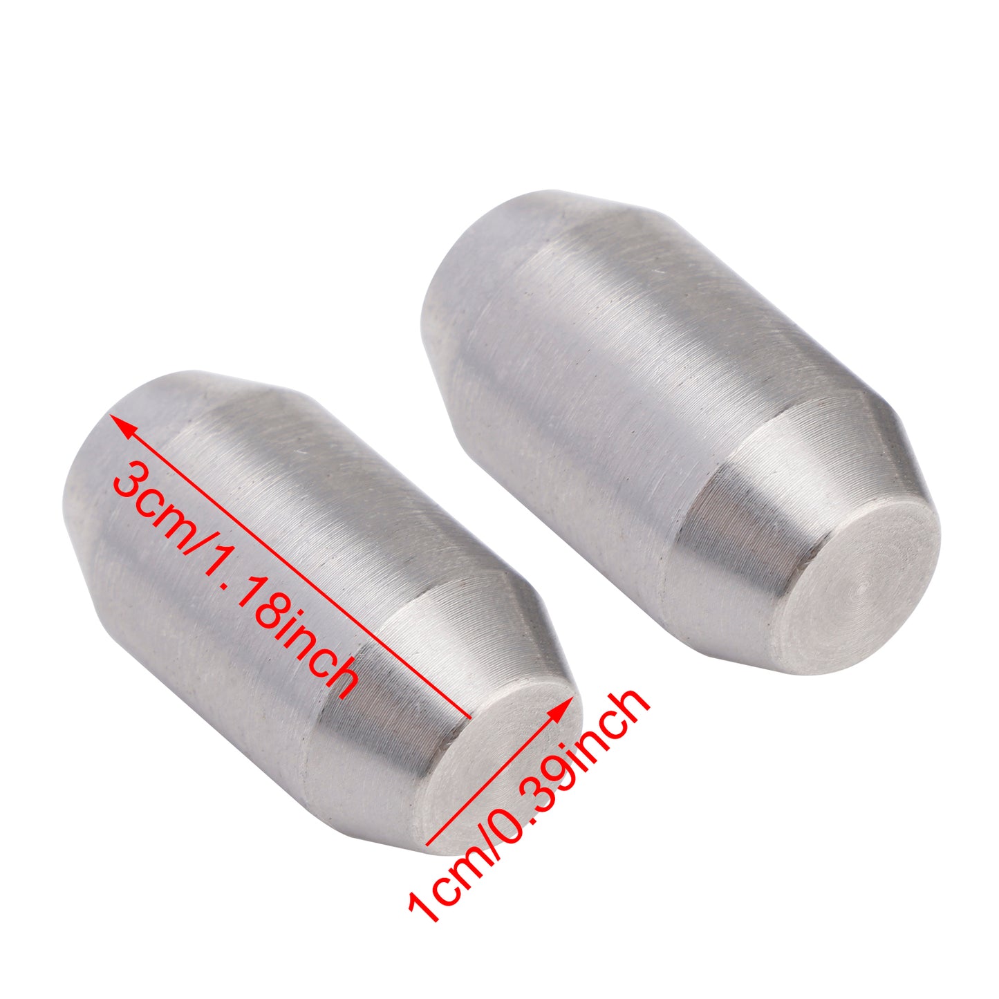 2 Pack Dowel Pins 551342 Engine to Transmission Replacement Steel Alignment Pin Stock Length 1.125"