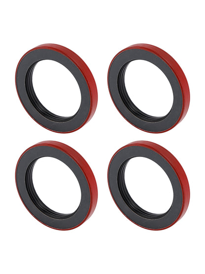4PCS Oil Seal 3.125" X 4.506" For Dexter 010-056-00 10K 12K Heavy Duty 15K Axles Trailer Axle Bearing Seal